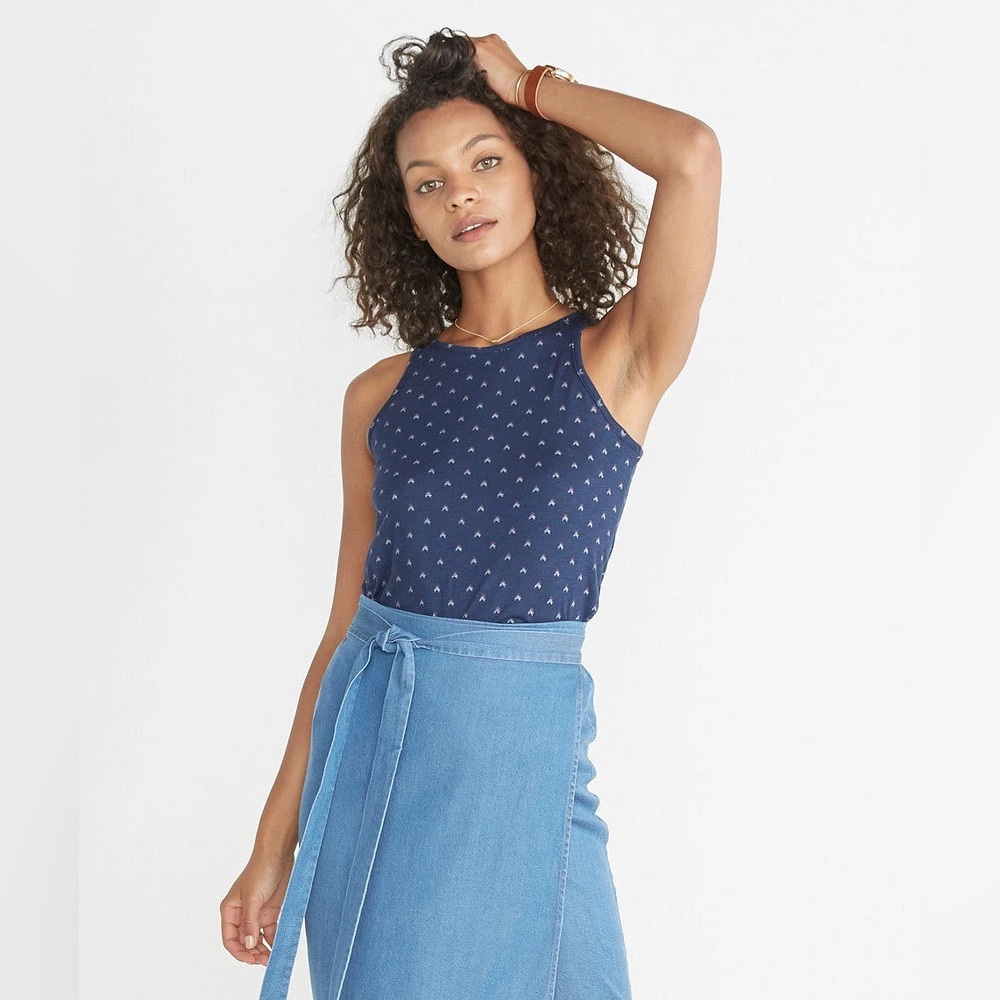 Marine Layer Vendetta printed Tank Top L